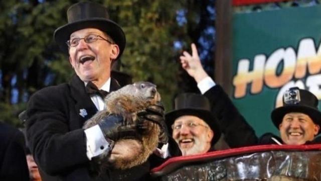 Imagen del 'Día de la marmota', en Pensilvania