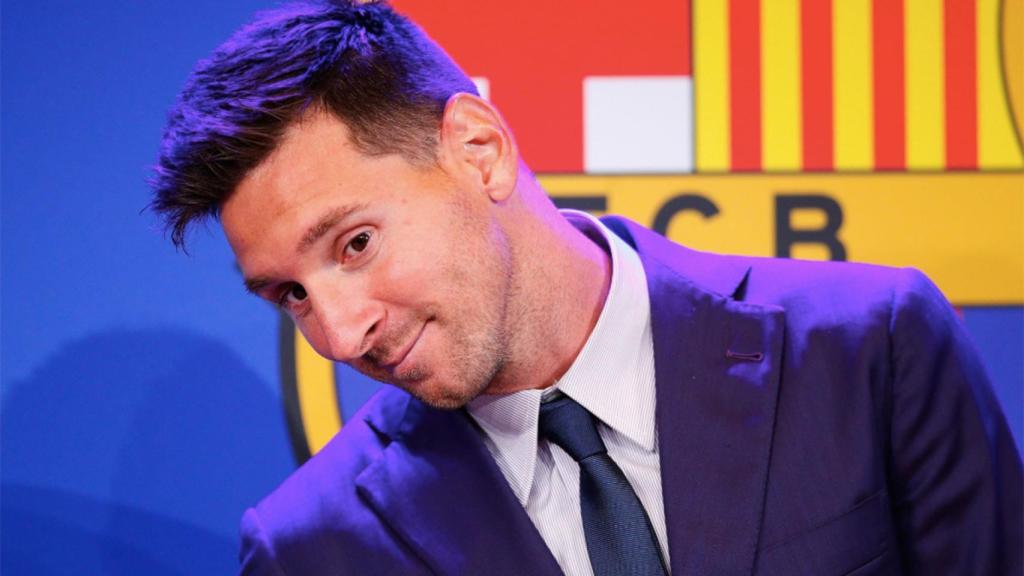 Leo Messi, antes de anunciar su despedida forzada del Barça / REDES