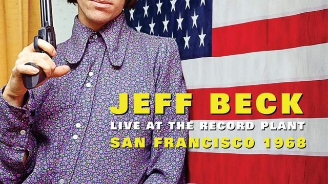 Portada de 'Live at the Record Plant' (1968) una de las grabaciones americanas de Jeff Beck