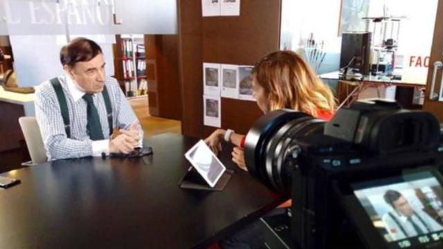 Pedro J. Ramírez, director de 'El Español', entrevistado en el programa 'FAQS' / TV3