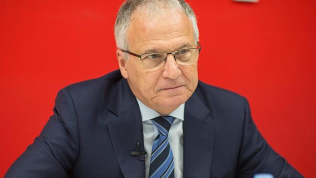 Josep Bou durante la entrevista / LENA PRIETO
