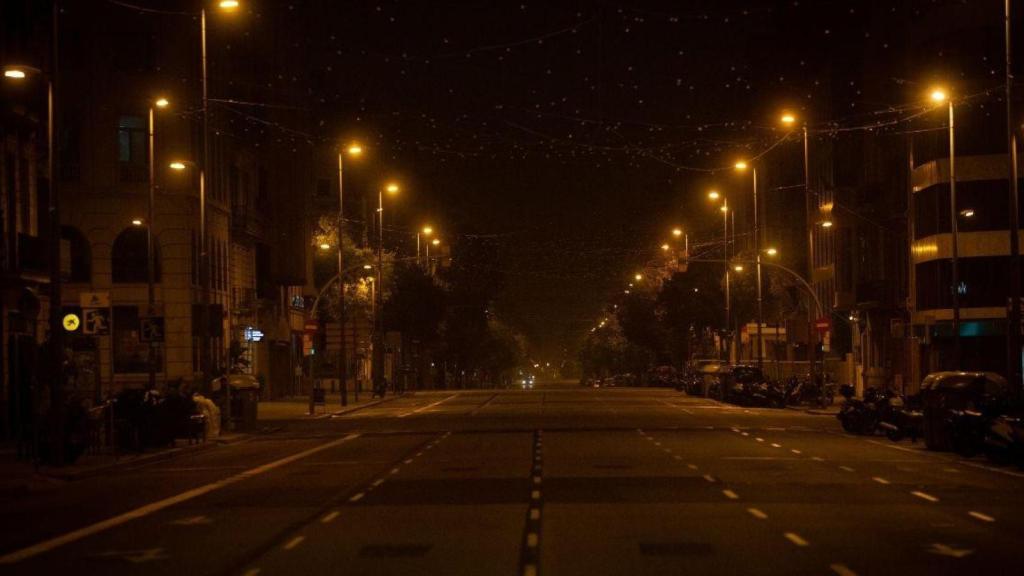 El carrer d'Aragó de Barcelona.