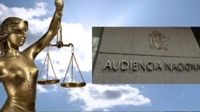 La diosa romana de la Justicia y la Audiencia Nacional / FOTOMONTAJE DE CG