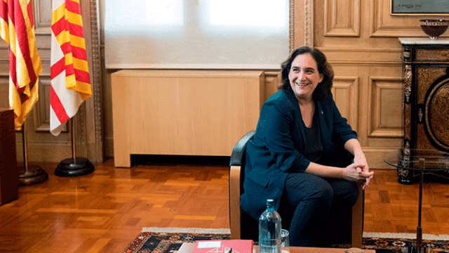 La alcaldesa de Barcelona, Ada Colau, en una imagen de archivo / EFE
