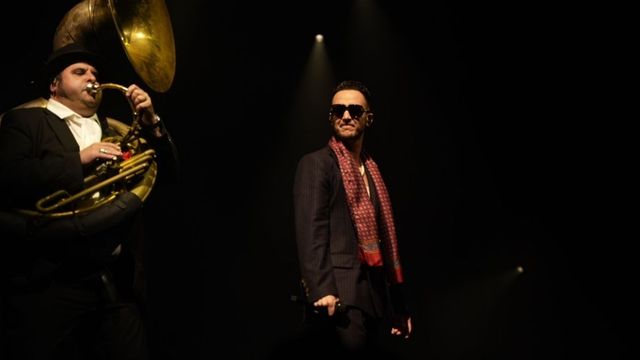 C. Tangana en el concierto del Palau Sant Jordi por su gira 'Sin cantar ni afinar' / LUIS MIGUEL AÑÓN (CD)