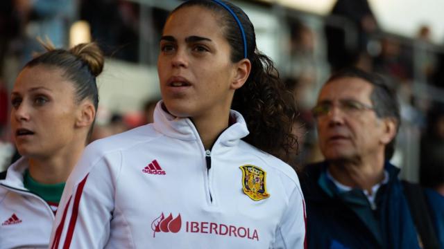 Una foto de Andrea Falcón, nueva jugadora del Barça / Twitter