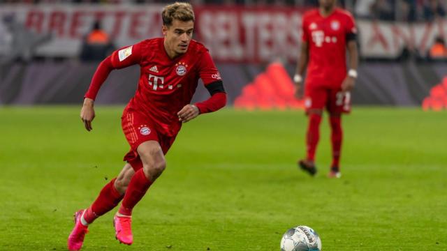 Coutinho, en una acción con el Bayern de Munich | EFE