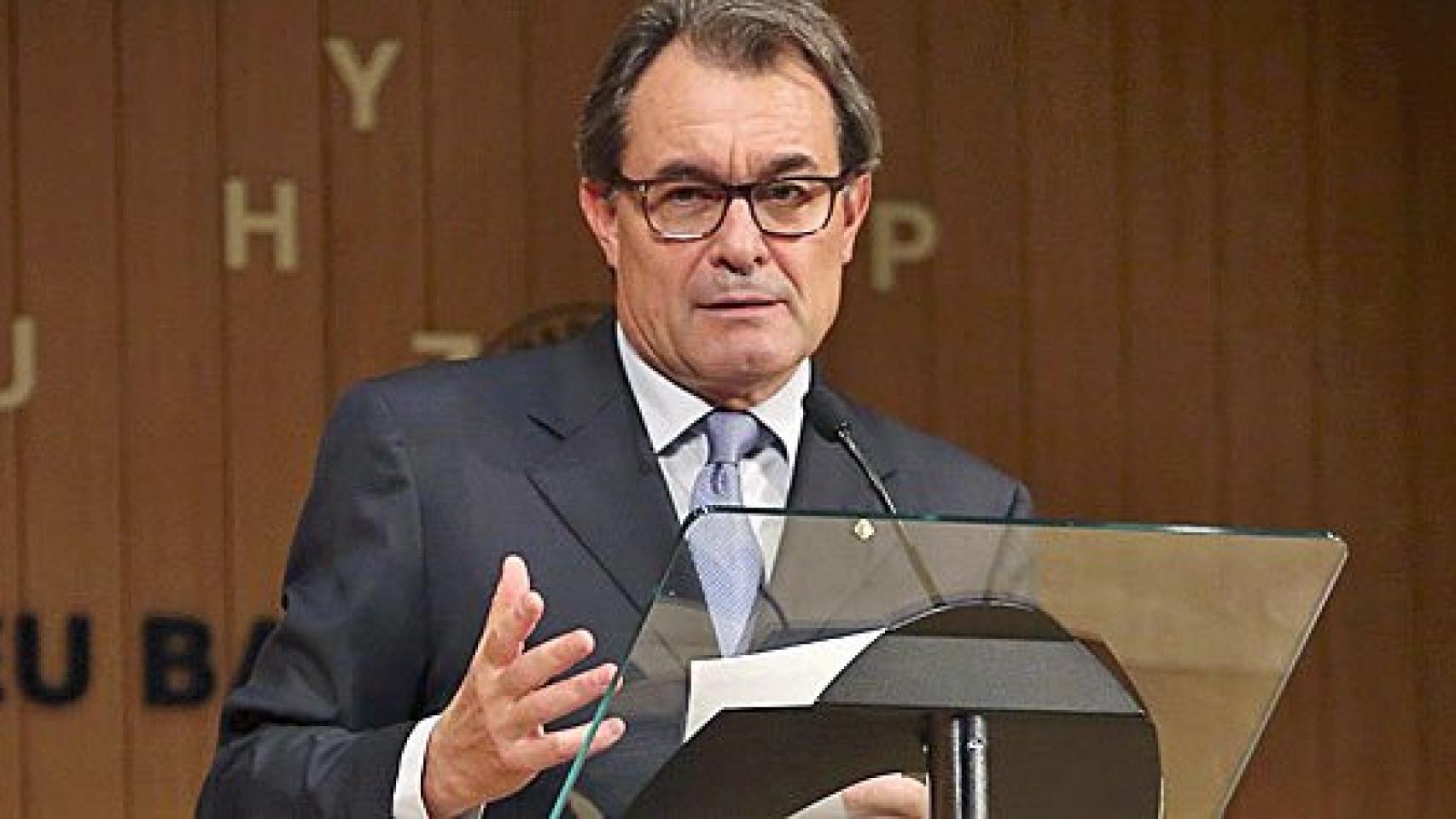 El presidente de la Generalidad, Artur Mas
