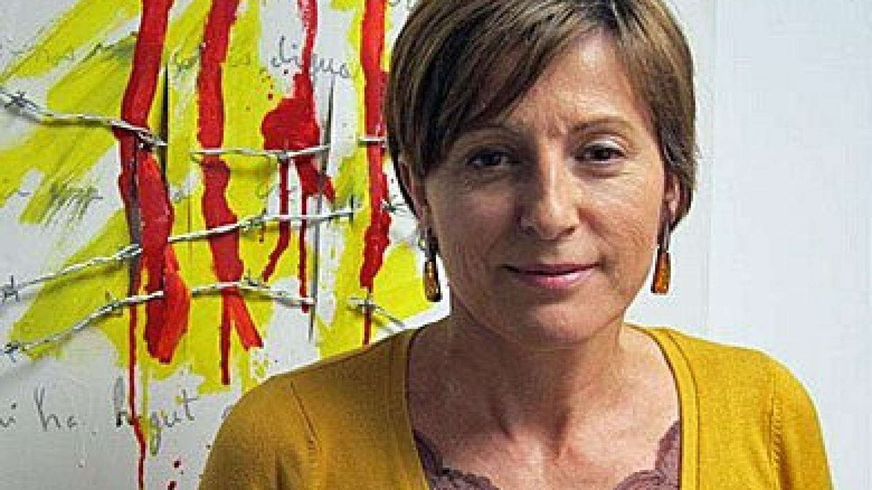 La presidenta de la ANC, Carme Forcadell