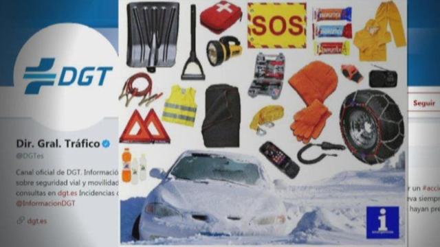 Captura del kit antinevadas que la DGT ha publicado en Twitter