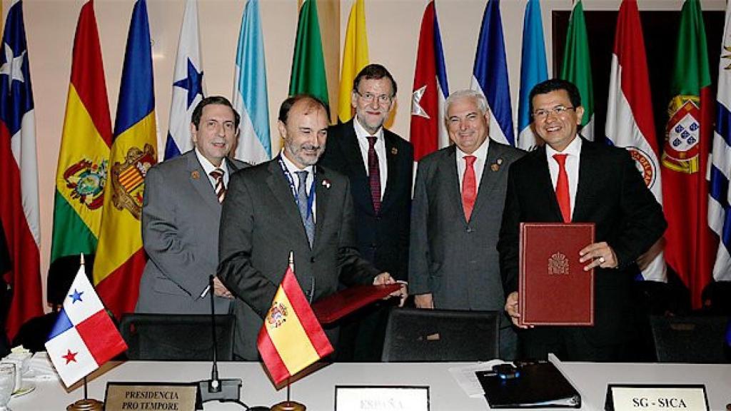 El presidente del Gobierno, durante uno de los actos que se celebran en la Cumbre Iberoamericana