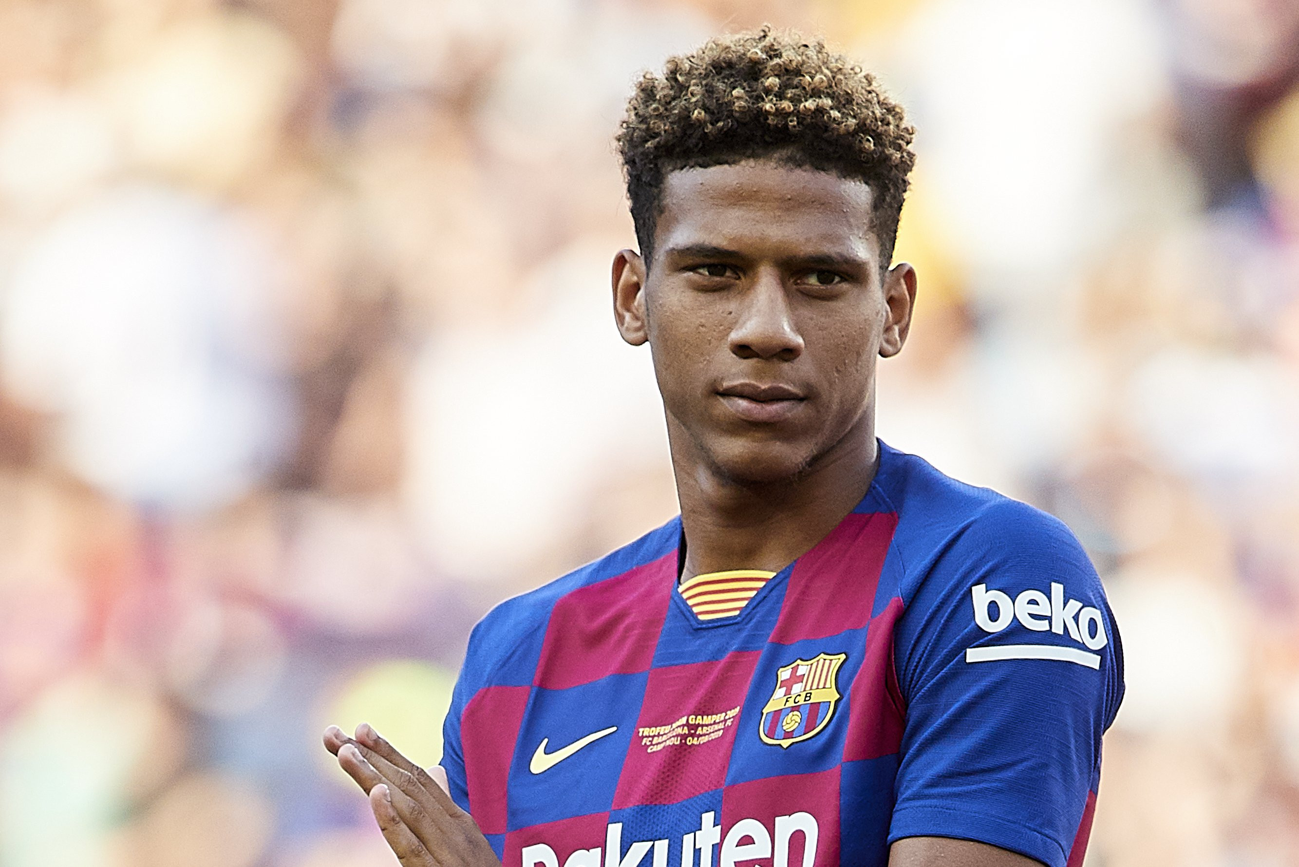 Todibo, en un partido con el Barça | EFE
