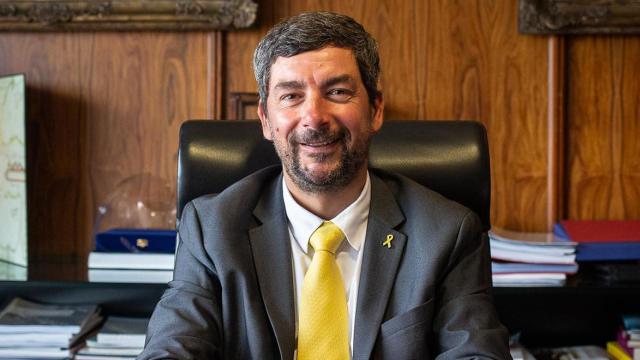 El candidato de Junts per Catalunya Joan Canadell