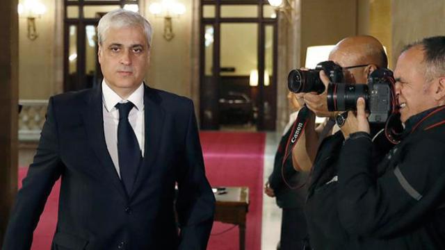 El exconseller de Justicia de la Generalitat de Cataluña y actual diputado de JxSí, Germà Gordó / EFE