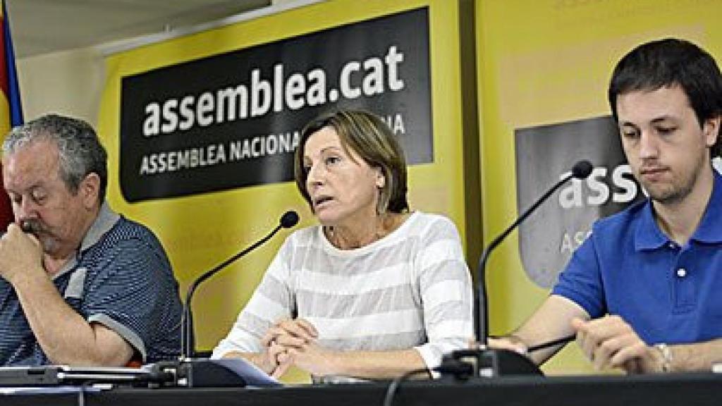 La presidenta de la ANC, Carme Forcadell