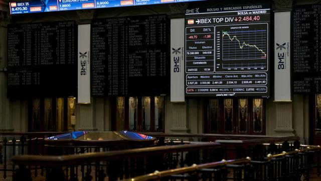 'Lunes negro' para el Ibex 35 y el resto de los principales indicadores por la tensión entre Rusia y Ucrania / EP