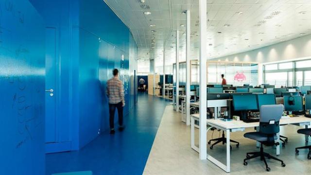Imagen de una de las dos nuevas oficinas de eDreams en la ciudad de Barcelona / CG