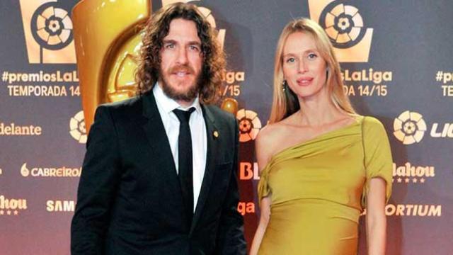 Carles Puyol y Vanessa Lorenzo en una foto de archivo / Europa Press