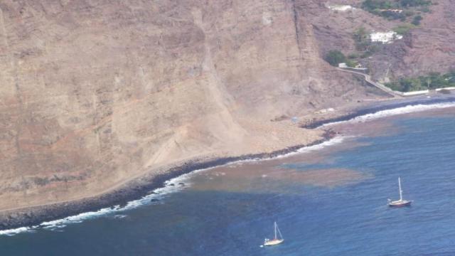 Desprendimiento de tierra en La Gomera / EP