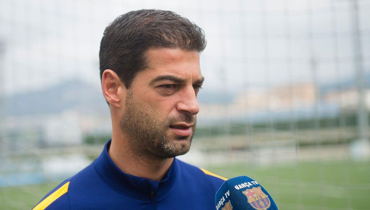 Gerard López, técnico de la Selecció Catalana/ FCB