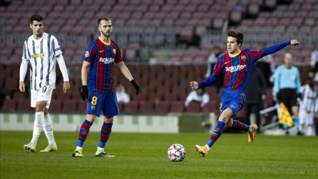 Riqui Puig contra la Juventus de Turín / FC Barcelona