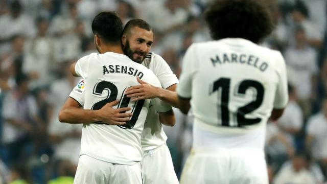 Marco Asensio no se ha atrevido con el reto propuesto por Florentino Pérez / EFE