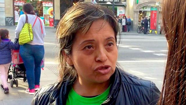 Vania Arana, portavoz de 'Las Kellys' en Barcelona / CG