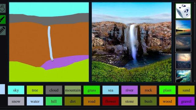 El programa guaGAN de NVIDIA que realiza imágenes realistas / NVIDIA