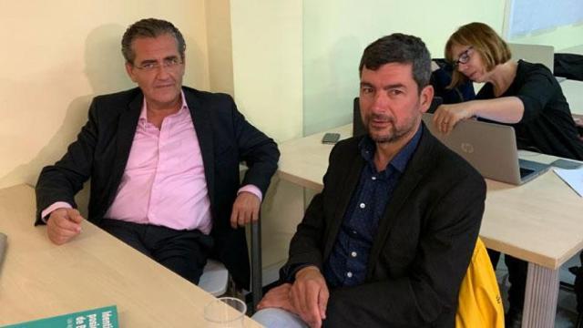 Joan Canadell (d), el próximo presidente de la Cámara de Comercio de Barcelona / CG