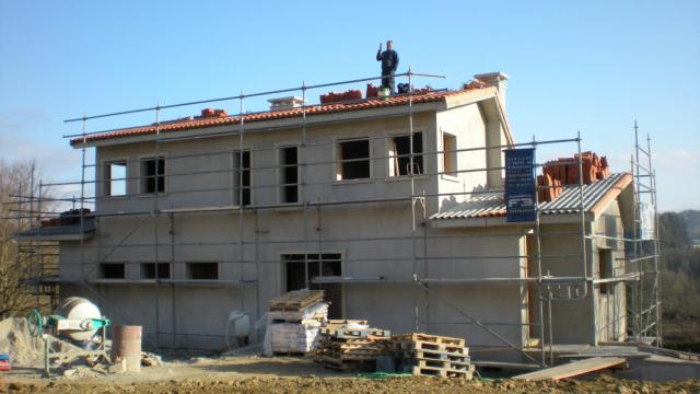 Imagen de la construcción vivienda unifamiliar en A Coruña