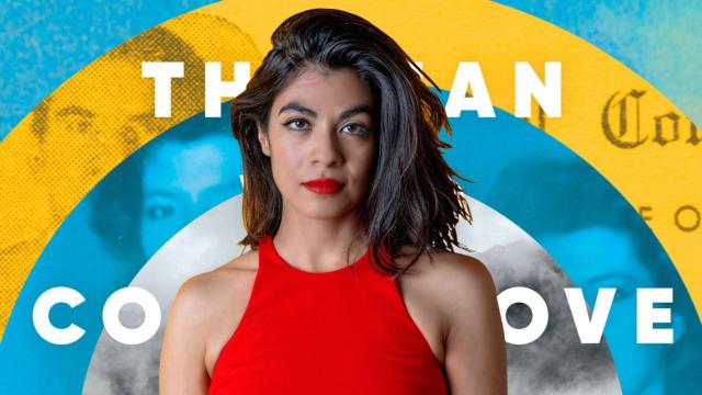 La escritora colombiana Ingrid Rojas Contreras / FOTOMONTAJE DE CG