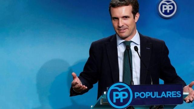 Pablo Casado podría volver a ser investigado por su máster en la Universidad Rey Juan Carlos / EFE
