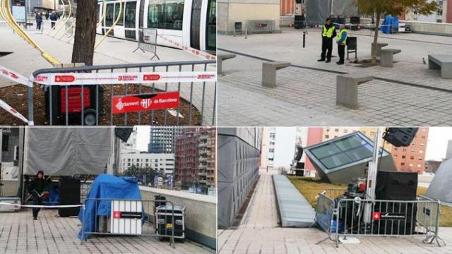 Presuntos fallos de seguridad en el Festival Llum Barcelona, celebrado el pasado febrero de la mano del Icub / CG