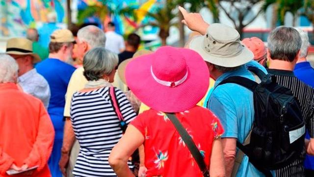 Jubilados en un viaje de la Imserso