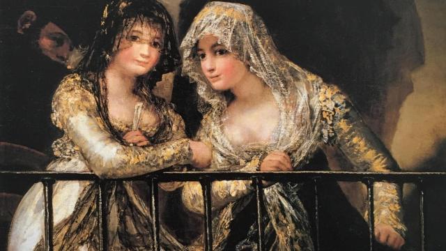 Majas en un balcón (1812) / FRANCISCO DE GOYA