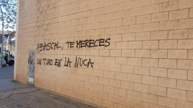 Amenazas de muerte contra el líder de Vox, Santiago Abascal, en Barcelona / Jorge Buxadé