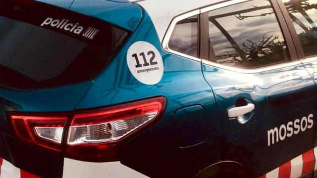 Los Mossos d'Esquadra, que han detenido al conductor drogado