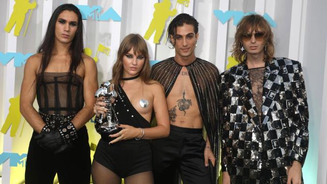 La banda Maneskin, con Damiano y Victoria de Evangelis / EP