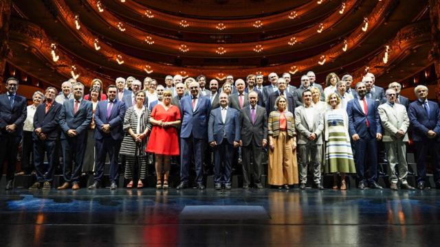 El Liceu, escenario del encuentro de los patronatos del Liceu y el Teatro Real, entre otras personalidades / LUIS MIGUEL AÑÓN - CRÓNICA GLOBAL