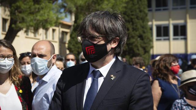 Carles Puigdemont, participa en un acto, en una imagen de archivo / EP