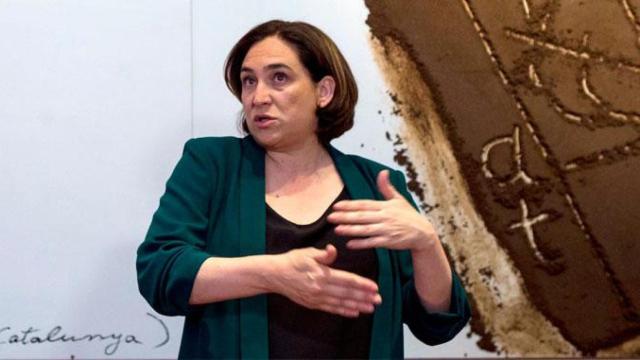 Ada Colau, alcaldesa de Barcelona, en una entrevista reciente / EFE