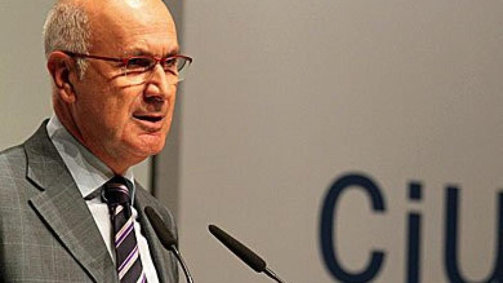 El líder de UDC y portavoz de CiU en el Congreso, Josep Antoni Duran i Lleida
