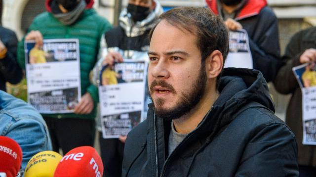 El rapero Pablo Hasel, que se enfrenta a cinco años de prisión por las protestas contra la detención de Puigdemont / ÓSCAR CABRERIZO - EUROPA PRESS
