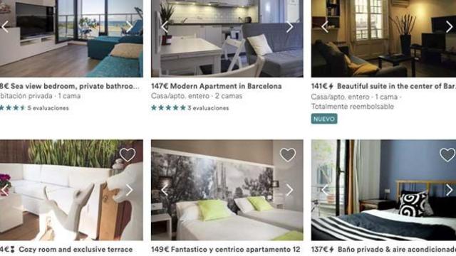 Captura de pantalla de la web de Airbnb / CG