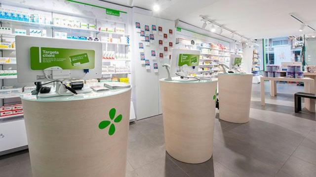 El interior de una farmacia de Ecoceutics, en una imagen de archivo / CG