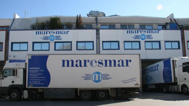 Instalaciones y camiones de transporte de Maresmar