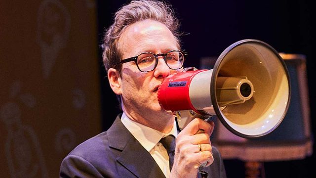 El humorista Joaquín Reyes, con su espectáculo en La Latina, 'Festejen la broma' / LA LATINA