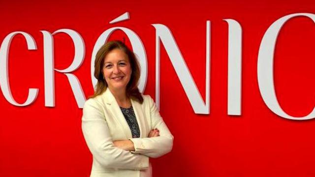 Carina Mejías, líder del grupo municipal de Ciudadanos, en la redacción de Crónica Global / CG