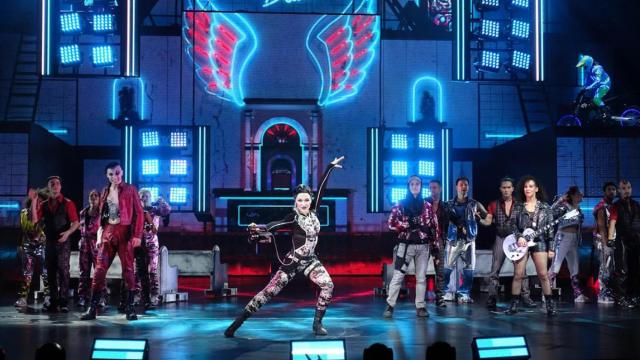 Joëlle Zilberman actuando en el Circo del Sol / JOËLLE ZILBERMAN