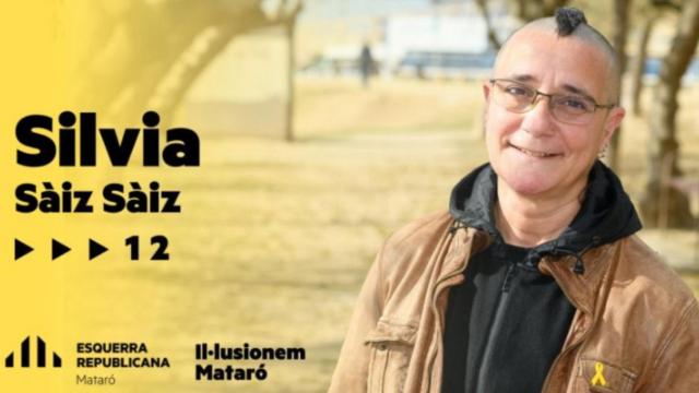 Silvia Sàiz, integrante de la lista de ERC en Mataró / ERC